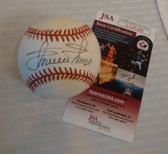 Minnie Minoso Autographed Signed ROMLB Baseball White Sox JSA COA