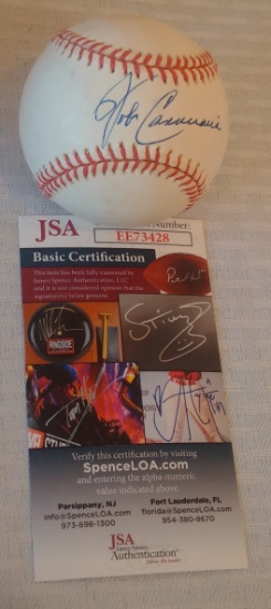 John Candelaria Autographed ROMLB Baseball Ball JSA COA Pirates SS Sweet Spot