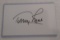 Autographed Signed Index Card PSA COA Baseball Tommy Byrne Yankees