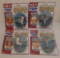 4 Vintage 1995 Kenner Starting Lineup SLU Lot Cooperstown MOC Feller Ford Killebrew Mathews