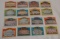 16 Different 1972 Topps Baseball Team Card Lot Nice