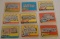 9 Different Vintage 1965 Topps Baseball Team Card Lot