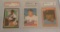 3 Roger Clemens GRADED Rookie Card Lot PSA BGS Beckett 1985 Topps Donruss Fleer Red Sox 8 8.5 NRMT