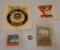 Vintage Decal Sticker Lot Rare Port City Divers Muskegon YMCA Indian Guides Glacier National Park