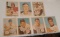 7 Vintage 1967 Topps Poster Pin Up Insert Lot Kaline Killebrew Marichal Santo Wagner Knoop Alou