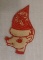 Vintage 1950s 1960s Rudolph Reindeer Uniform Coat Patch Rare Unknown Logo Rare Christmas Santa