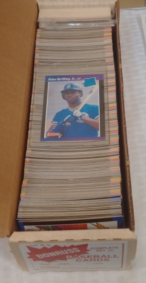 1989 Donruss Baseball Complete Card Set Griffey Jr Johnson Schilling RC