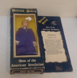 Vintage Toy Doll Patrick Henry Hero Of The American Revolution MIB