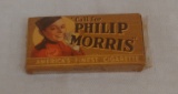 Vintage 1950s Cigarette Pack Unused Sealed Advertising Non Use Collectible Sample Phillip Morris