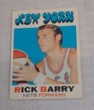 Vintage 1971-72 Topps NBA Basketball #170 Rick Barry RC HOF Nets Key