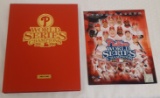 Special Hardbound Edition 2008 World Series Program Philles Rays w/ 8x10 Glossy Team Photo #'d