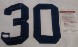Bobby Shantz Philadelphia Athletics MLB Custom Baseball Jersey 2 Inscriptions JSA COA A's MVP ERA