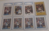 8 Shaquille O' Neal Shaq NBA Basketball Rookie Card Lot GRADED Topps Classic Hoops HOF Magic 1992-93