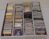 Monster Box 4 Row Baseball Card Lot HUNDREDS Cards Some Rookies & Stars Sorted By Player HOFers