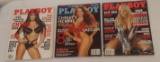 3 Playboy Magazine Lot WWF WWE Wrestling Divas Chyna Torrie Christy Nude 18+