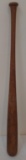 33'' Vintage Yale Brand Baseball Bat Wooden Eddie Mathews Store Model Endorsed Rare Braves HOF Crack