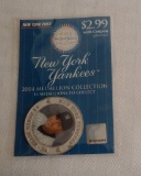 2004 New York Post Newspaper Promo Yankees Derek Jeter Medallion Coin Sealed New MLB