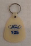 Vintage Ford Dealer Advertising Promo Dealership Keychain $25 Old Blue Oval Logo