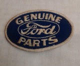 Vintage Ford Genuine Parts Blue Oval Cloth Uniform Patch