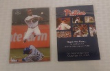 Philadelphia Phillies SGA Stadium Promo Jumbo Card Lots Sets Hamels Rollins 2008 2009 Stars