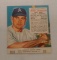 Vintage 1953 Red Man Tobacco Baseball Card w/ Tab Eddie Robinson Athletics A's