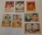 7 Vintage 1950s Baseball Card Lot Topps Bowman 1952 1954 1955 1958