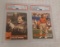 1991 & 1992 Pro Set NFL Football Card Pair Bill Belichick Cards RC Rookie PSA GRADED 8 8.5