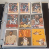 NBA Basketball Card Album Rookies RC Stars HOFers 120+ Cards Bird Shaq Malone Kidd Hill