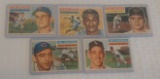 5 Vintage 1956 Topps MLB Baseball Card Lot