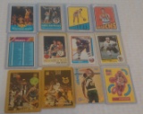 12 NBA Basketball Card Lot Vintage 1970s Topps Stars Jordan Rodman Kemp Havlicek NHL Hockey