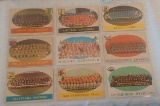Vintage 1958 & 1959 Topps NFL Football Team Card Lot 9 Different Packers Eagles Steelers 49ers