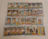 28 Vintage 1965 Topps Baseball Card Lot Team Leaders