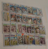 Vintage 1977 Topps Baseball Card Lot 29 Cards