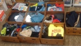 Huge Lot Dealer Resell 10 Banana Boxes Full 100+ Piece Clothing Clothes Lot Adult Kids Name Brand