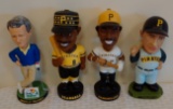 4 Pittsburgh Pirates SGA Boblehead Lot Arnold Palmer Stargell Sanguillen Mazeroski