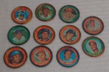 11 Different Vintage 1971 Topps Baseball Coin Lot Oliva Kaline Brookes Stars HOFers