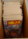Modern Comic Book Box Lot Bagged Boarded Solar