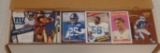 Approx 800 Box Full All NY New York Giants NFL Football Cards w/ Stars Rookie Eli Barkley Strahan RC