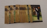 2001 Upper Deck PGA Tour Tiger Tales Woods Set 30 Cards