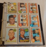 Vintage 1969 Topps MLB Baseball Card Album 270 Cards Stars HOFers