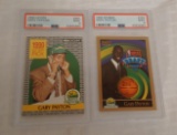 1990-91 Hoops Skybox PSA GRADED NBA Basketball Gary Payton Rookie Card RC Pair PSA GRADED 9 MINT