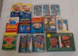 15 Small Card Set Lot Baseball Basketball Football Stars Rookies HOFers