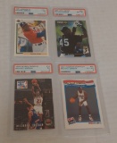 4 Michael Jordan PSA GRADED Card Lot Baseball RC Bulls NBA Basketball