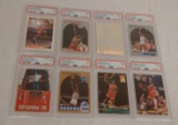 8 Different Michael Jordan PSA GRADED 7 NRMT Card Lot Bulls NBA Basketball HOF