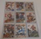 9 Autographed Signed NFL Football Insert Card Lot