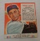 Vintage 1953 Red Man Tobacco Card w/ Tab Baseball Hank Sauer Cubs