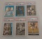 6 Bo Jackson PSA GRADED Card Lot Royals Raiders 1987 Fleer RC Rookie 1990 Score Bat On Shoulder