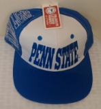 Vintage 1990s Penn State Stone Lion Logo Snapback Hat Cap NWT New Tags Paterno PSU Football NCAA