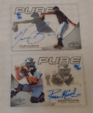 2013 Pirates Autographed Signed Thick Plastic Insert Cards 2013 Leaf Trinity Pure Rookies #/60