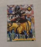 1994 Pro Line NFL Football Autographed Signed Insert Card Barry Foster Steelers LE 247/1080